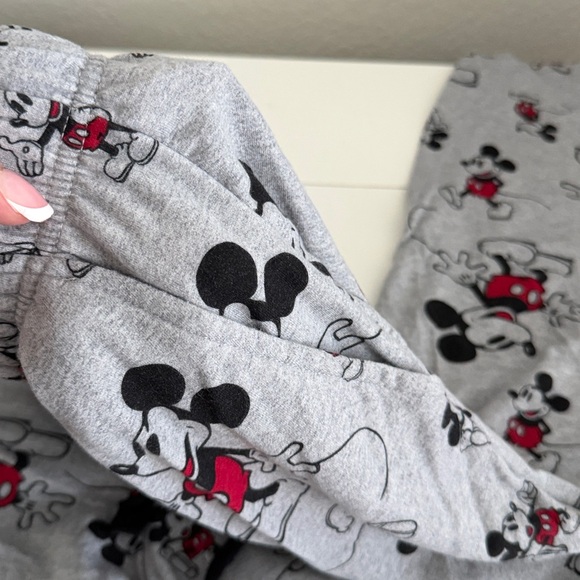 Disney Mickey Mouse Gray Pajama Set - Picture 4 of 6